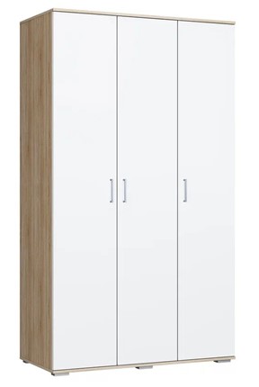 Шкаф в спальню ШР-3 Лайт Дуб сонома / Белый в Уссурийске - изображение