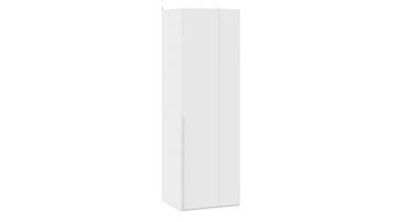 Шкаф угловой с 1 глухой дверью Порто (580) СМ-393.07.006 (Белый жемчуг/Белый софт) в Находке