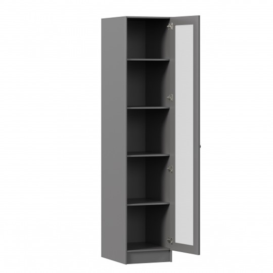 Шкаф одностворчатый  Амели (Оникс Серый)  ЛД 642.870 в Находке - изображение 1