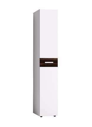 Шкаф Норвуд 55, Белый-Орех шоколадный в Артеме - изображение