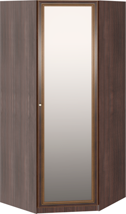 Шкаф угловой Беатрис М01 (Орех Гепланкт) в Артеме - изображение
