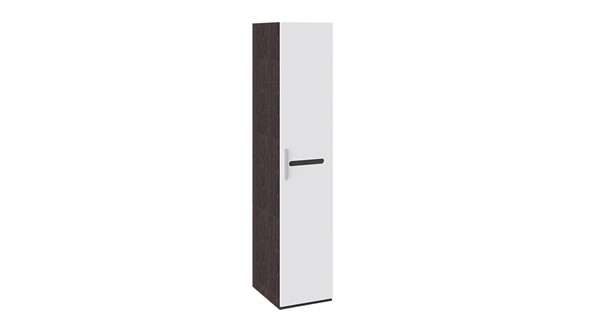 Шкаф для белья Фьюжн  ТД-260.07.01 (Белый глянец, Венге Линум) в Артеме - изображение