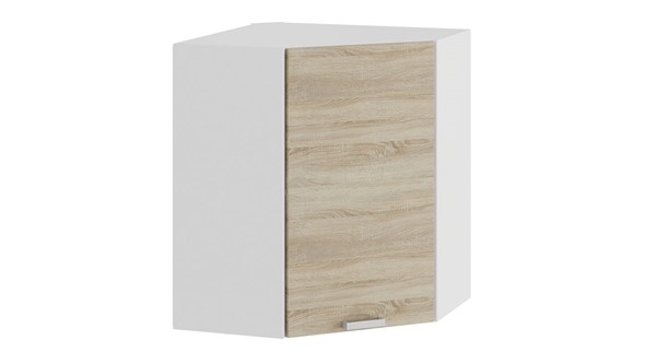 Кухонный угловой шкаф Гранита 1В6У (Белый/Дуб сонома) в Артеме - изображение