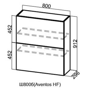 Кухонный шкаф барный Модерн Ш800б/912 (Aventos HF) в Находке