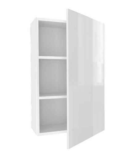 Кухонный высокий шкаф 600, Шервуд, ЛД 281.450.000.167, белый/белый глянец во Владивостоке - изображение 1