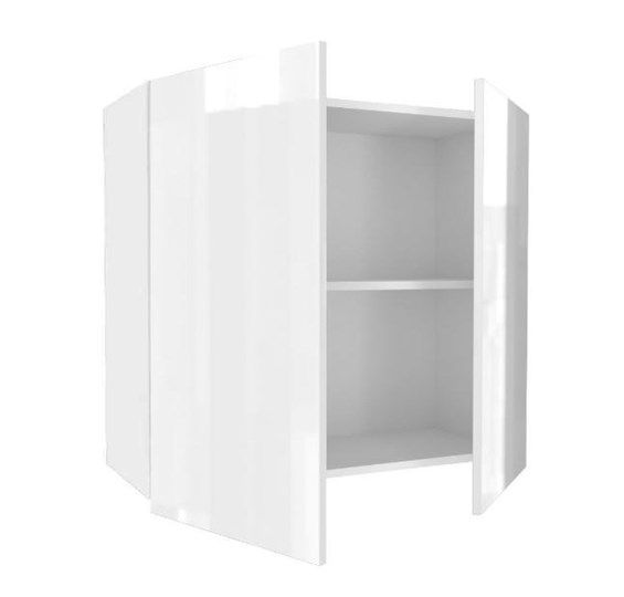 Кухонный шкаф 800, Шервуд, ЛД 281.360.000.162, белый/белый глянец во Владивостоке - изображение 1
