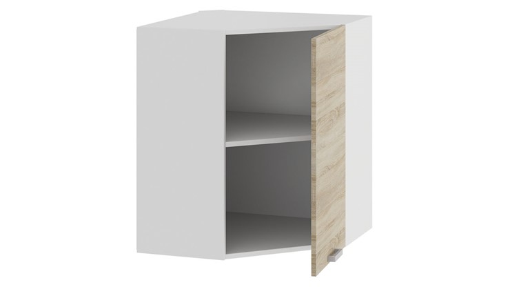 Кухонный угловой шкаф Гранита 1В6У (Белый/Дуб сонома) в Артеме - изображение 1