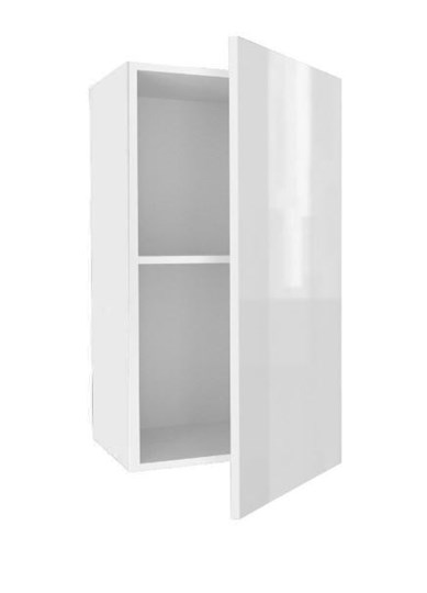 Кухонный шкаф 400, Шервуд, ЛД 281.320.000.158, белый/белый глянец во Владивостоке - изображение 1