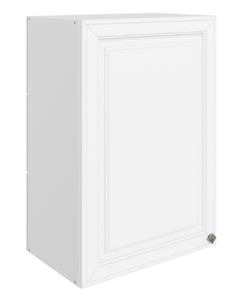 Навесной кухонный шкаф Мишель L500 H720 (1 дв. гл.) эмаль (белый/белый) в Находке
