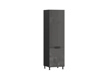 Кухонный шкаф под холодильник Герда 279.280.000.128 (Антрацит) в Находке