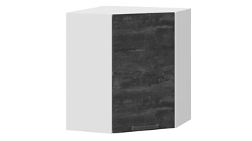 Шкаф навесной Детройт 1В6У (Белый/Угольный Камень) в Артеме