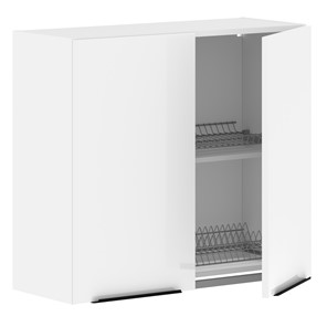 Кухонный шкаф с посудосушителем IBIZA Белый MHSU 8072.1P (800х320х720) в Уссурийске
