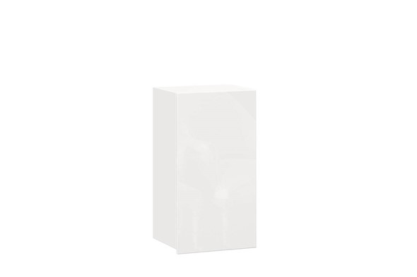 Кухонный шкаф 400, Шервуд, ЛД 281.320.000.158, белый/белый глянец во Владивостоке - изображение
