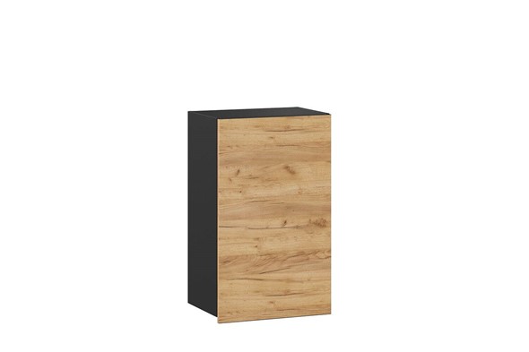 Кухонный шкаф 450 Шервуд, ЛД 281.330.000.024, дуб золотой/черный во Владивостоке - изображение