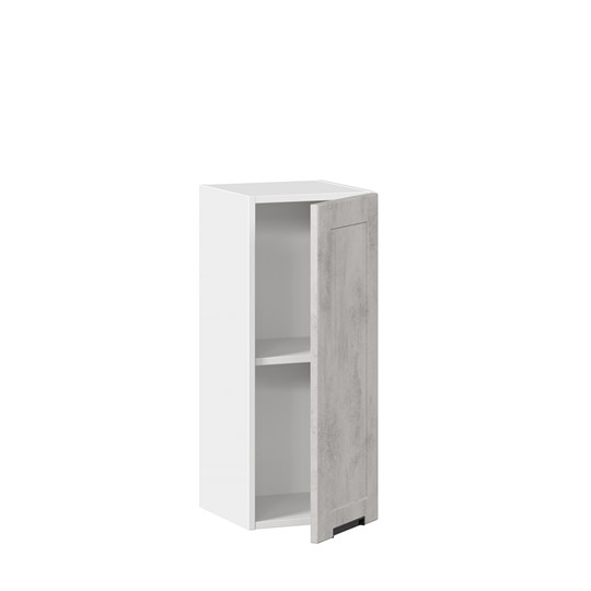 Навесной кухонный шкаф 300 Джамис ЛД 296.310.000.016, Белый/Белый камень во Владивостоке - изображение 1