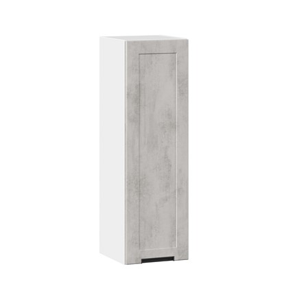 Настенный шкаф 300 высокий Джамис ЛД 296.410.000.024, Белый/Белый камень во Владивостоке - изображение