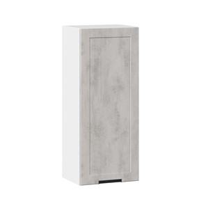 Навесной кухонный шкаф 400 высокий Джамис ЛД 296.420.000.025, Белый/Белый камень во Владивостоке - предосмотр