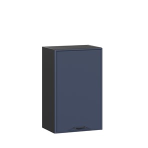 Навесной шкаф 450 Индиго ЛД 298.330.000.145, Чёрный/Тёмно-синий в Артеме - предосмотр