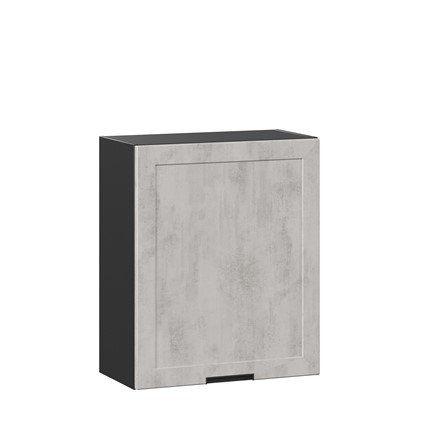 Настенный шкаф 600 Джамис ЛД 296.350.000.062, Черный/Белый камень во Владивостоке - изображение