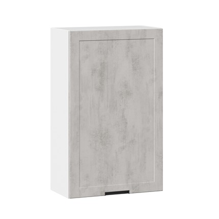 Шкаф на кухню 600 высокий Джамис ЛД 296.450.000.028, Белый/Белый камень во Владивостоке - изображение