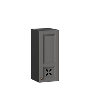 Шкаф на кухню Амели-3 300 ЛД 299.310.000.022, Черный/Оникс серый в Артеме