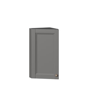 Кухонный шкаф Амели-3 350 окончание ЛД 299.690.000.060, Черный/Оникс серый в Уссурийске