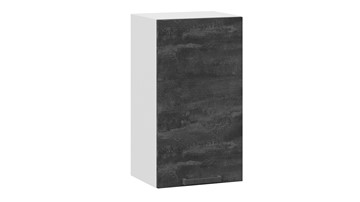 Настенный шкаф Детройт 1В4 (Белый/Угольный Камень) в Артеме