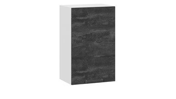 Кухонный шкаф Детройт 1В45 (Белый/Угольный Камень) в Уссурийске