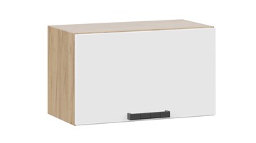 Навесной кухонный шкаф Детройт исп. 2 1В6Г (Дуб крафт золотой/Белый глянец) в Артеме