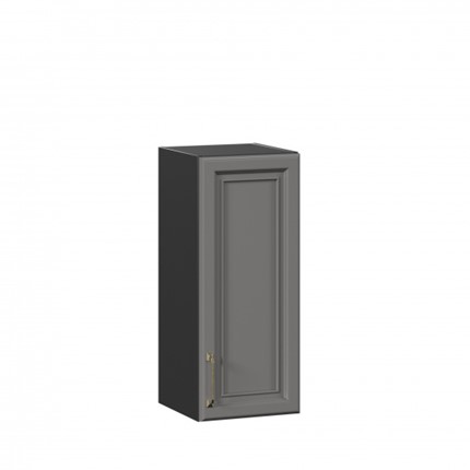 Шкаф кухонный Джелатто 300 ЛД 241.310.000.142, Черный/Оникс серый во Владивостоке - изображение
