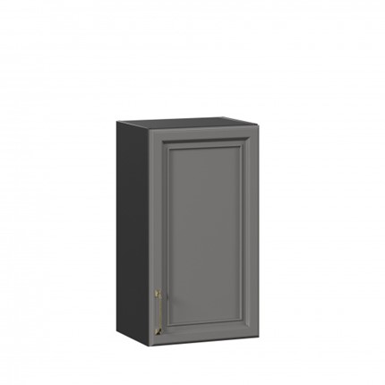 Шкаф кухонный Джелатто 400 ЛД 241.320.000.143, Черный/Оникс серый во Владивостоке - изображение