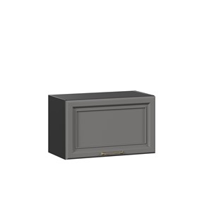 Кухонный шкаф Джелатто 600 горизонтальный ЛД 241.710.000.161, Черный/Оникс серый в Уссурийске