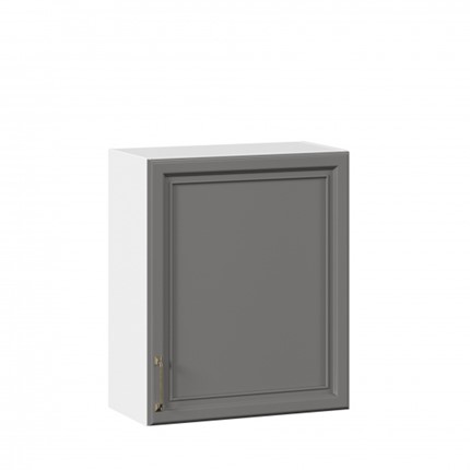 Кухонный шкаф Джелатто 600 ЛД 241.350.000.104, Белый/Оникс серый во Владивостоке - изображение