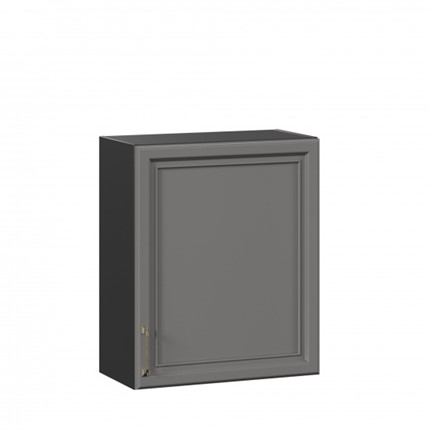 Кухонный шкаф Джелатто 600 ЛД 241.350.000.146, Черный/Оникс серый во Владивостоке - изображение