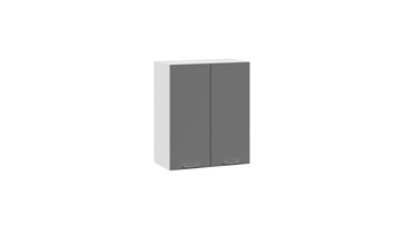 Кухонный навесной шкаф Габриэлла 1В6 (Белый/Титан) в Уссурийске - предосмотр