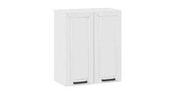 Настенный шкаф Лорас 1В6 (Белый/Холст белый) в Артеме