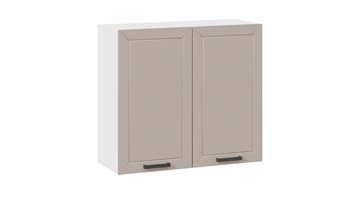 Кухонный навесной шкаф Лорас 1В8 (Белый/Холст латте) в Артеме