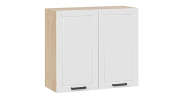 Навесной кухонный шкаф Лорас 1В8 (Дуб крафт золотой/Холст белый) в Уссурийске