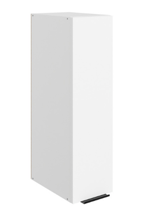 Навесной шкаф Стоун L200 Н720 (1 дв. гл.) (белый/джелато софттач) во Владивостоке - изображение