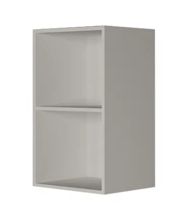 Навесной шкаф В7 45, Серый/Белый в Артеме - изображение 1