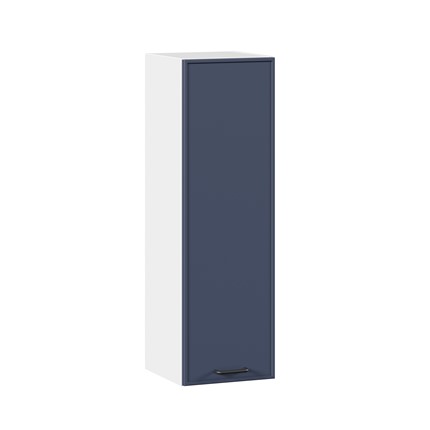 Кухонный шкаф высокий 300 Индиго ЛД 298.410.000.108, Белый/Тёмно-синий во Владивостоке - изображение