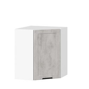 Кухонный угловой шкаф 600 Джамис ЛД 296.610.000.032, Белый/Белый камень во Владивостоке