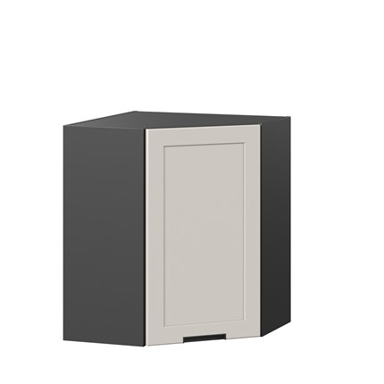 Угловой шкаф на кухню 600 Джамис ЛД 296.610.000.158, Чёрный/Кашмир во Владивостоке - изображение