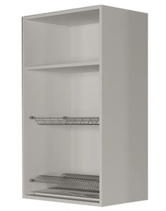 Кухонный шкаф ВС9 60, Сатин/Белый в Артеме - предосмотр 1