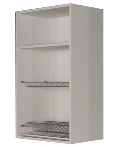 Кухонный шкаф ВС9 60, Сатин/Белый в Артеме - изображение 1