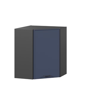 Шкаф кухонный угловой Индиго ЛД 298.610.000.158, Чёрный/Тёмно-синий в Находке - предосмотр