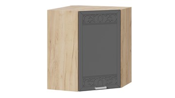 Угловой шкаф на кухню Долорес 1В6У (Дуб крафт золотой/Титан) в Уссурийске