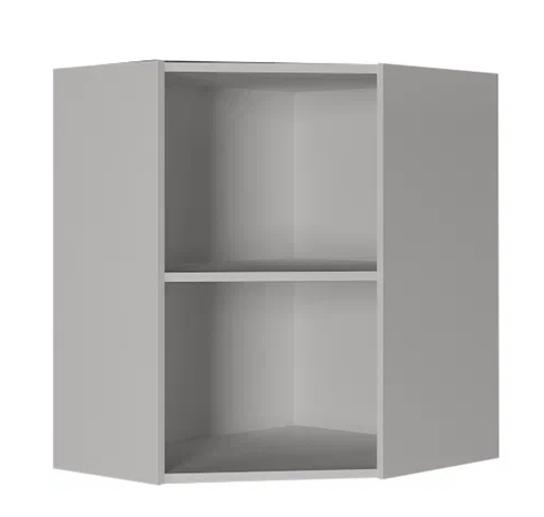 Угловой кухонный шкаф ВУ7, Сатин/Белый в Артеме - изображение 1