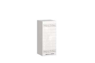 Навесной кухонный шкаф Анастасия 300 010.001.000 белый глянец в Артеме