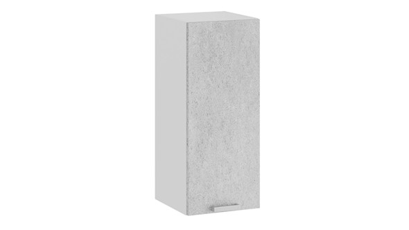 Настенный шкаф Гранита 1В3 (Белый/Бетон снежный) в Артеме - изображение